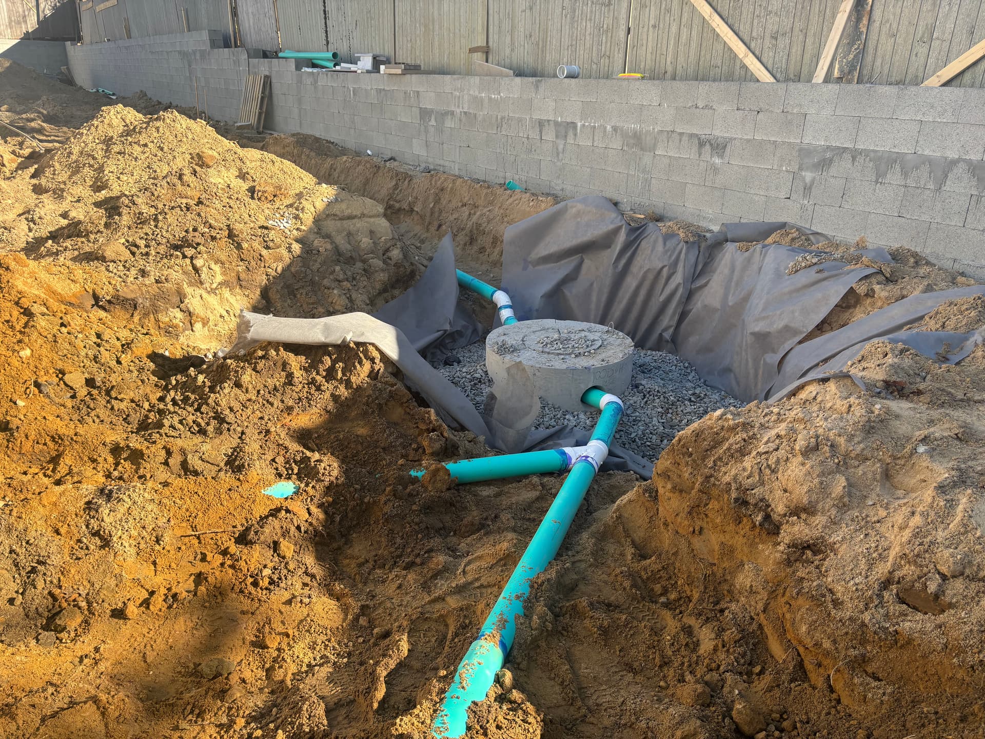 Gallery photos for Concrete Drainage System Installation in Falmouth MA: Image #2