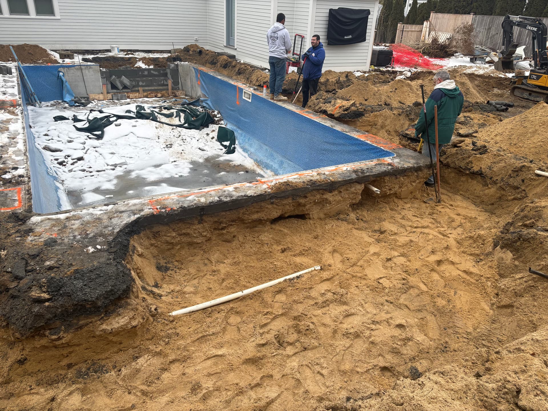 Transforming a Pool in North Falmouth MA with Clearwater Custom Pools