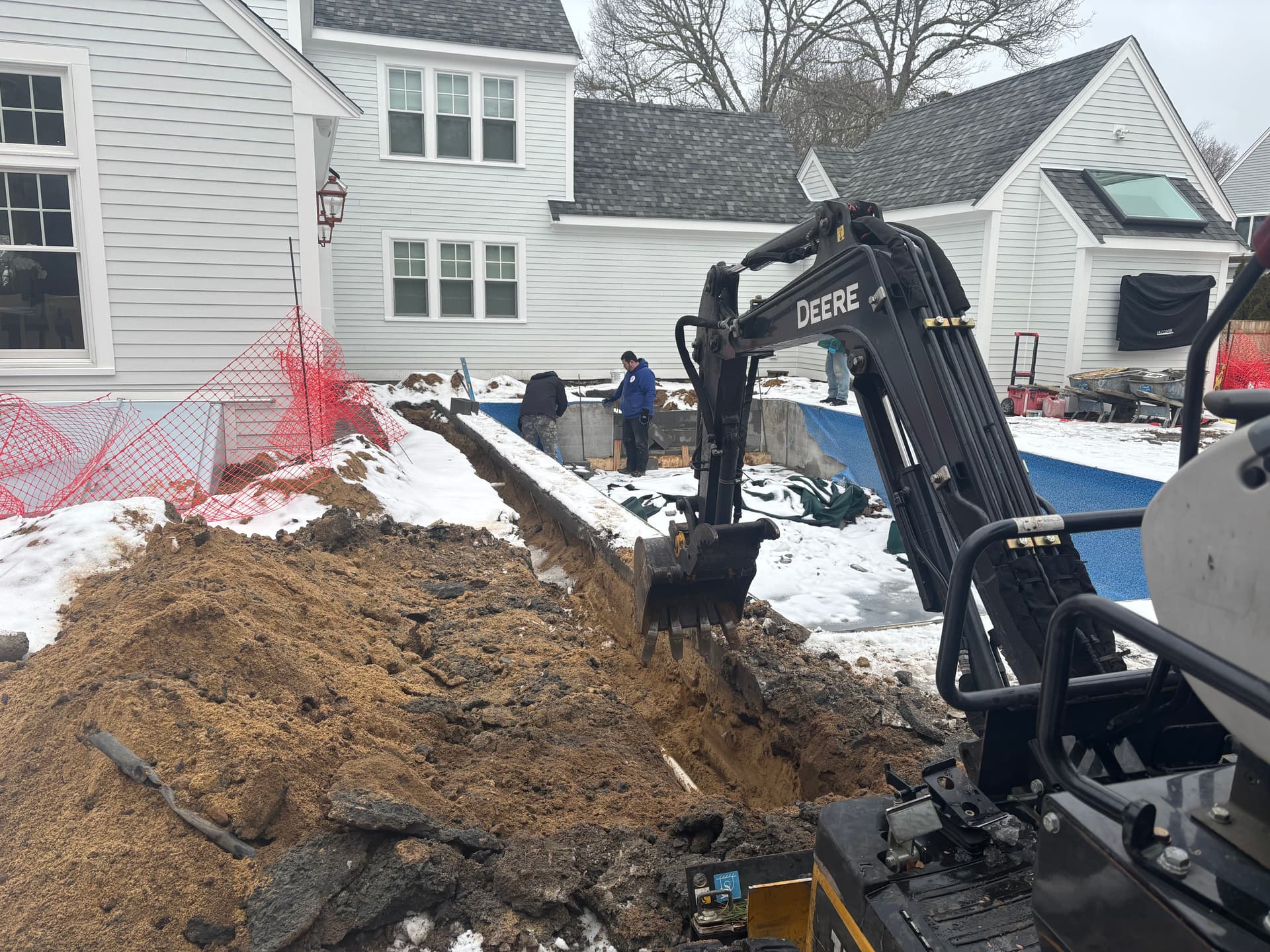 Transforming a Pool in North Falmouth MA with Clearwater Custom Pools
